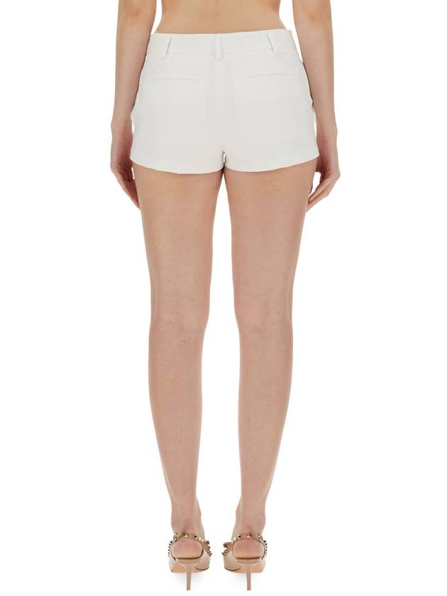 COMPACT POPLIN SHORTS - VALENTINO - BALAAN 3