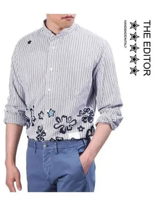 Editor Summer Stripe Shirt 271164 - THE EDITOR - BALAAN 1