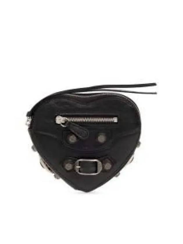 Le Cagole Heart Mini Bag Black - BALENCIAGA - BALAAN 2