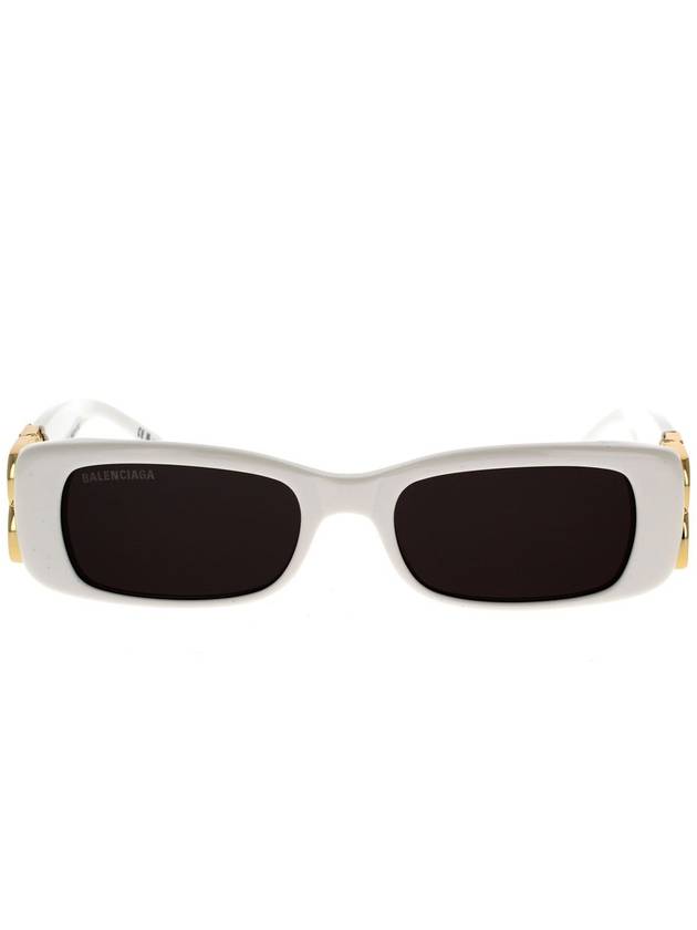 Eyewear BB Decorated Rectangular Frame Sunglasses BB0096S - BALENCIAGA - BALAAN 2