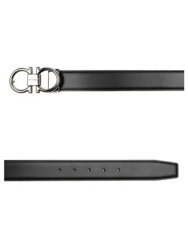 Men s Gancini double sided belt A 67 9938 00 NERO 0694531 271908 - SALVATORE FERRAGAMO - BALAAN 1