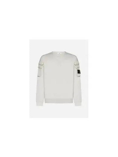 Men's Wappen Patch Cargo Pocket Sweatshirt Plaster - STONE ISLAND - BALAAN 2