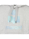 Miley Gradient Logo Hoodie Grey - ISABEL MARANT - BALAAN 5