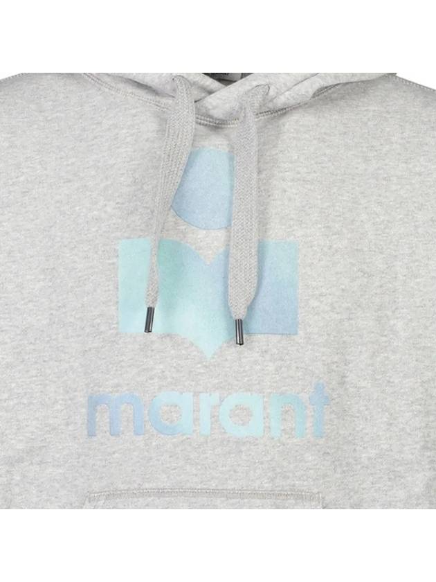 Miley Gradient Logo Hoodie Grey - ISABEL MARANT - BALAAN 5