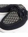 Granville Suede Boat Navy - DIOR - BALAAN 9