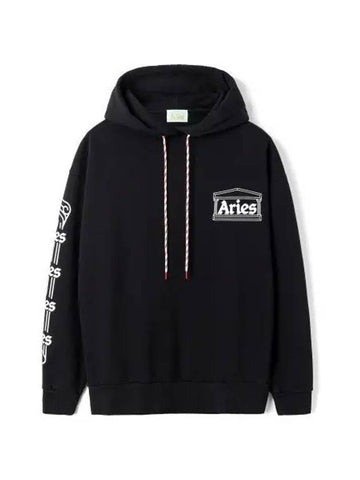 U column hoodie black - ARIES - BALAAN 1