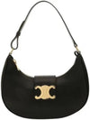 Ava Triomphe Smooth Calfskin Shoulder Bag Black - CELINE - BALAAN 2