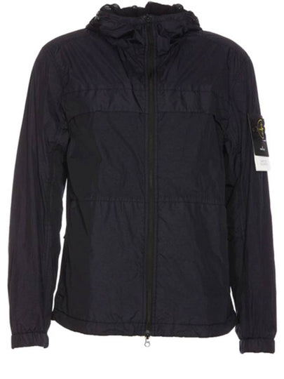 Garment Dyed Crinkle Reps R-Nylon Jacket Navy - STONE ISLAND - BALAAN 2