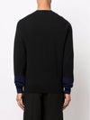 23FW Men's Long Sleeve Crew Neck Sweater FZN112PER BPG - COMME DES GARCONS - BALAAN 4