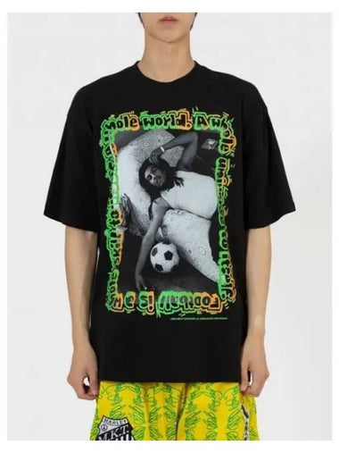 U Bob Marley Soccer T Shirt Black - MARKET - BALAAN 1