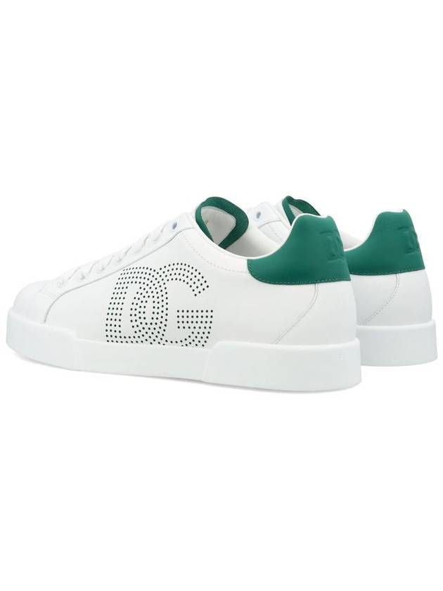 Portofino Calfskin Low Top Sneakers White - DOLCE&GABBANA - BALAAN 5