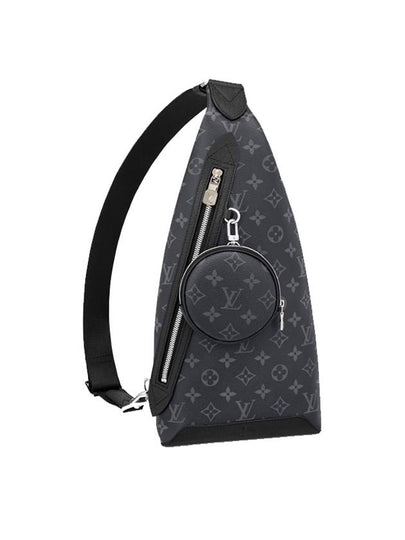 Duo Monogram Sling Bag Black - LOUIS VUITTON - BALAAN 2