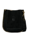 Oskan Hobo Suede Shoulder Bag Black - ISABEL MARANT - BALAAN 2