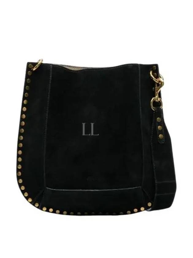 Oskan Hobo Suede Shoulder Bag Black - ISABEL MARANT - BALAAN 2