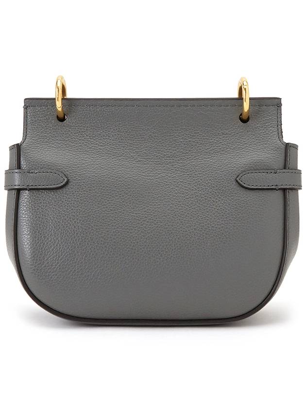 Amberley Classic Satchel Small Grain Shoulder Bag Charcoal - MULBERRY - BALAAN 5