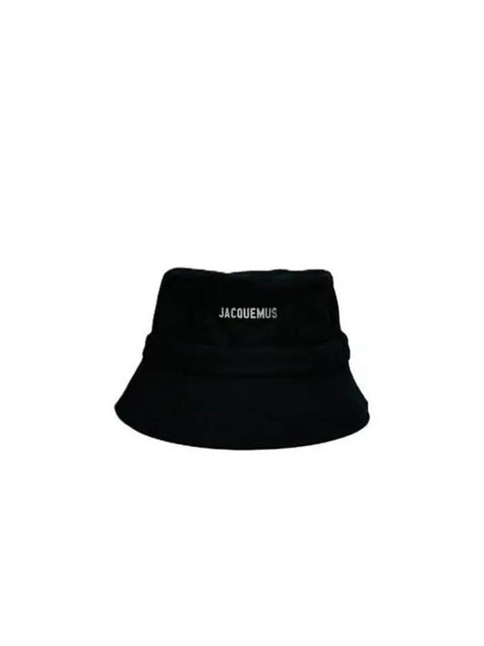 Le Bob Gadjo Bucket Hat Black - JACQUEMUS - BALAAN 2