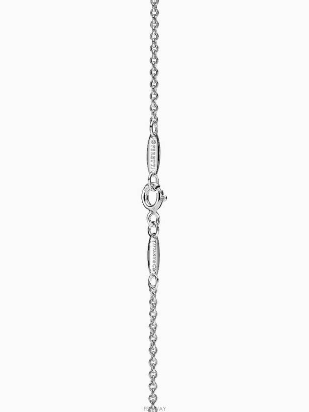 Bean Design Pendant 9MM Necklace Silver - TIFFANY & CO. - BALAAN 5