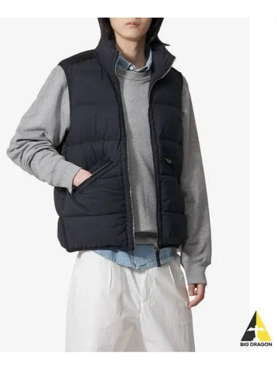 Seamless Tunnel Nylon Down Vest Navy - STONE ISLAND - BALAAN 2