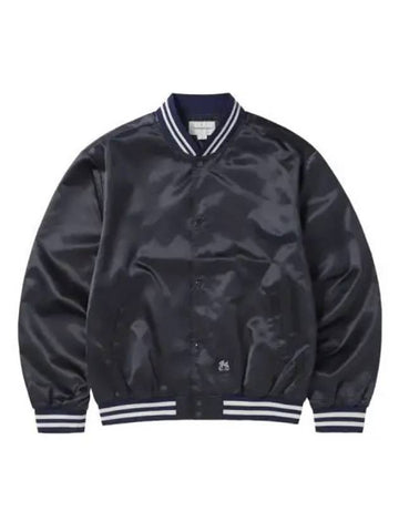 satin jacket navy - THISISNEVERTHAT - BALAAN 1