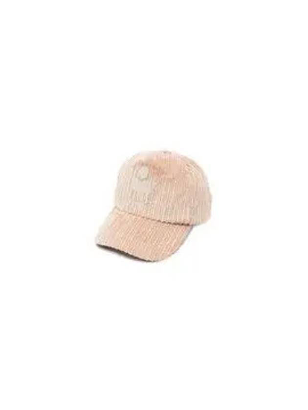 Tyron Corduroy Ball Cap Beige - ISABEL MARANT - BALAAN 5