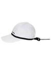 Striped Ribbon Ball Cap 8423LZSPWHITE - BLACK&WHITE - BALAAN 2