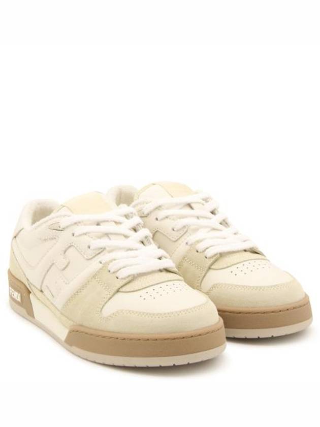 Match FF Logo Low Top Sneakers White - FENDI - BALAAN 5