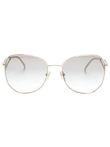 Eyewear Triangle Logo Round Frame Sunglasses PR57YS - PRADA - BALAAN 1