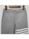 Men's Classic Loopback Engineered 4-Bar Sweatpants Light Grey - THOM BROWNE - BALAAN 3