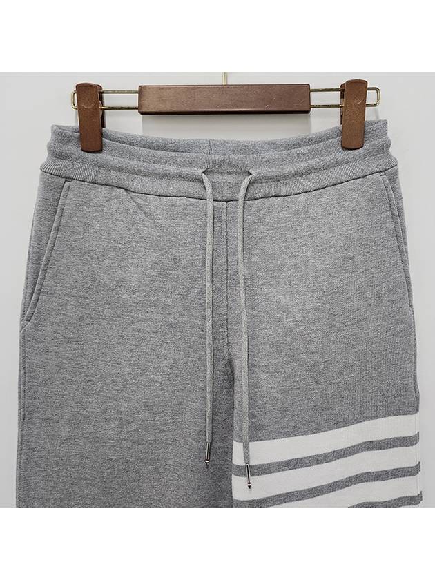 Men's Classic Loopback Engineered 4-Bar Sweatpants Light Grey - THOM BROWNE - BALAAN 3