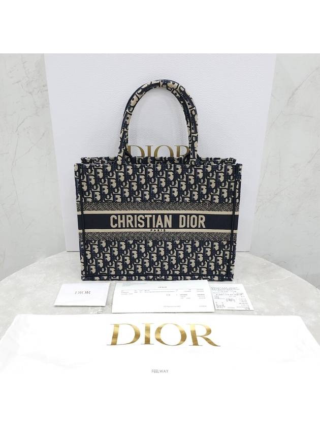 Lux You Oblique Book Tote Medium Bag M1296ZRIW - DIOR - BALAAN 7