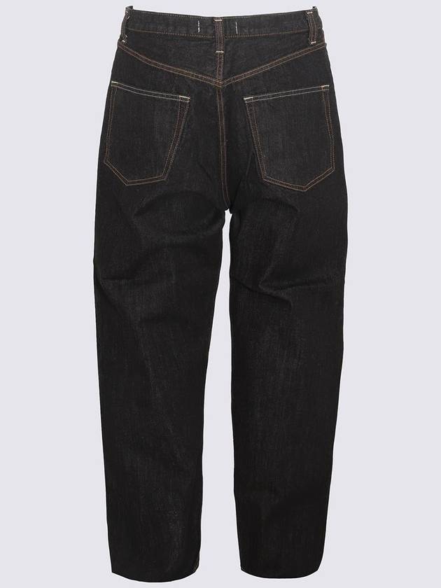 Ma'Ry'Ya Black Indigo Denim Jeans - MA'RY'YA - BALAAN 2