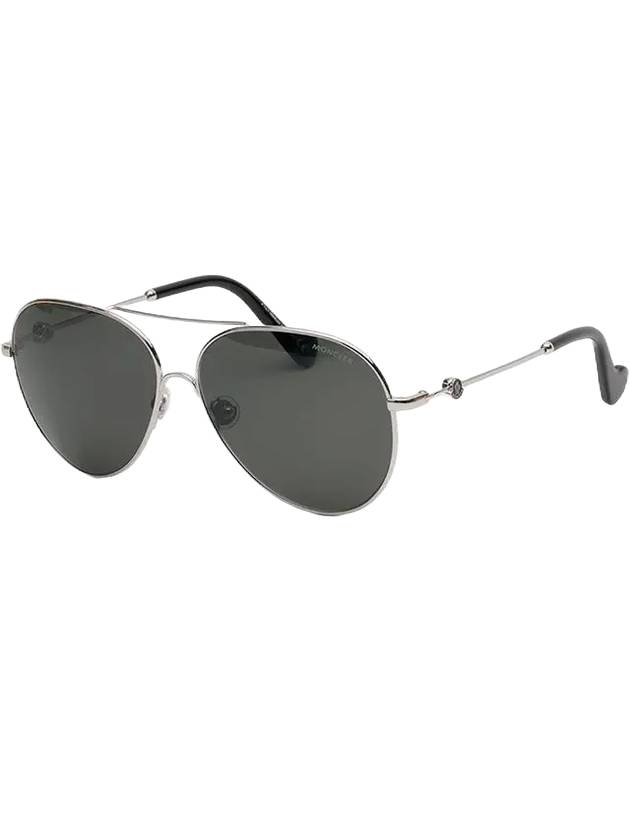 Eyewear Aviator Metal Sunglasses Palladium - MONCLER - BALAAN 1