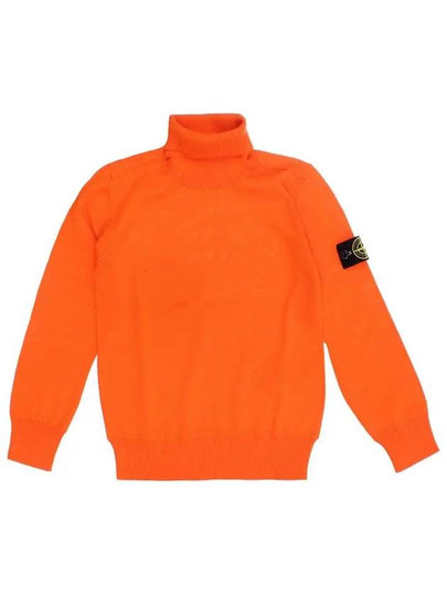 Kids Wappen Knit Orange 7516517A4 V0032 - STONE ISLAND - BALAAN 2