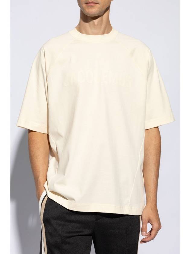 JACQUEMUS LE TSHIRT TYPO - JACQUEMUS - BALAAN 3