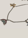 Mini Rainbow Charm Decoration Chain Bracelet M0010744 601 RED MULTI MJA351 - MARC JACOBS - BALAAN 4