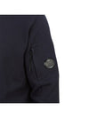 Diagonal Raised Fleece Sweatshirt Navy - CP COMPANY - BALAAN 9