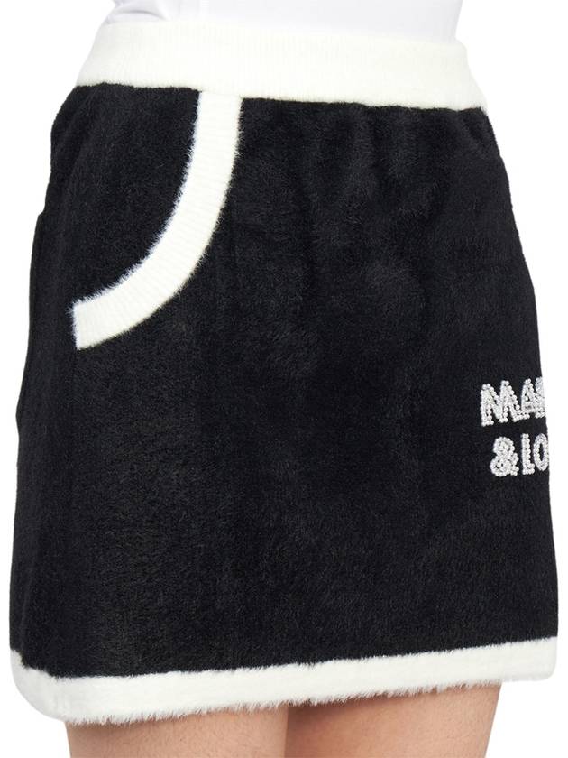 Golf Wear Women s Knit Skirt MLW 2D AE11 BLACK - MARK & LONA - BALAAN 10