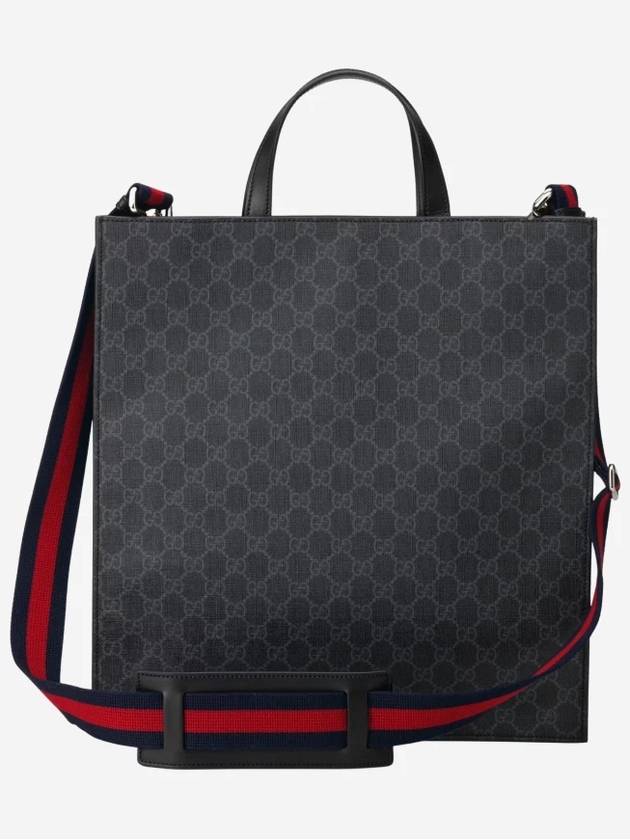 GG Tote Bag Black - GUCCI - BALAAN 3