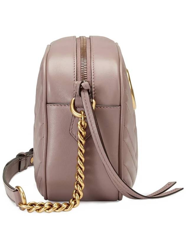 GG Marmont Matelasse Small Chain Shoulder Bag Dusty Pink - GUCCI - BALAAN 9