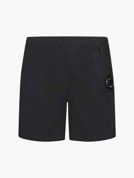 Lens Detail Swim Shorts Black - CP COMPANY - BALAAN 2