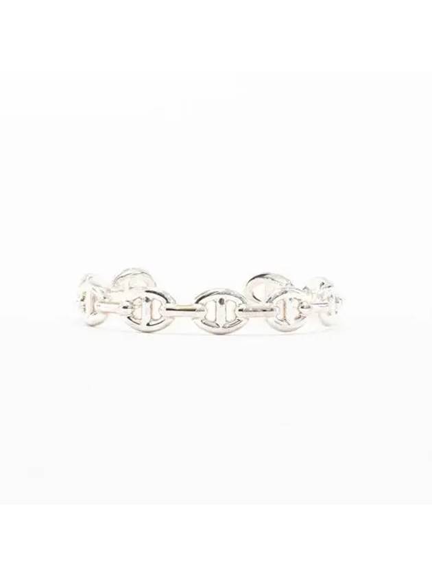 Hermes Medium Chaine D'ancre Enchainee Bracelet Sterling Silver - HERMES - BALAAN 3