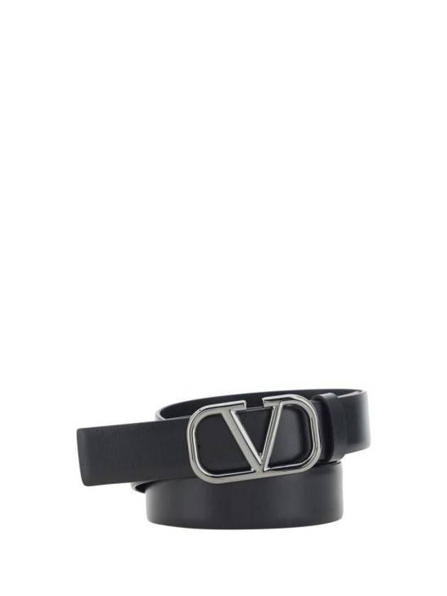 Garavani leather belt 5Y0T0Q90AZR0NO5Y2T0Q90AZR0NO Black - VALENTINO - BALAAN 2