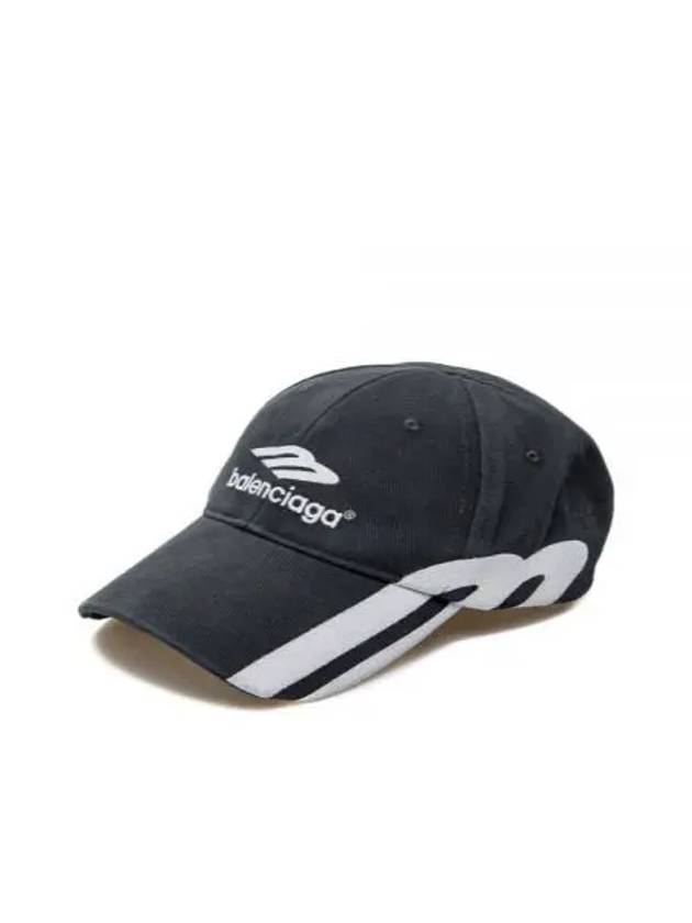 3B Sports Icon Ball Cap Black - BALENCIAGA - BALAAN 2