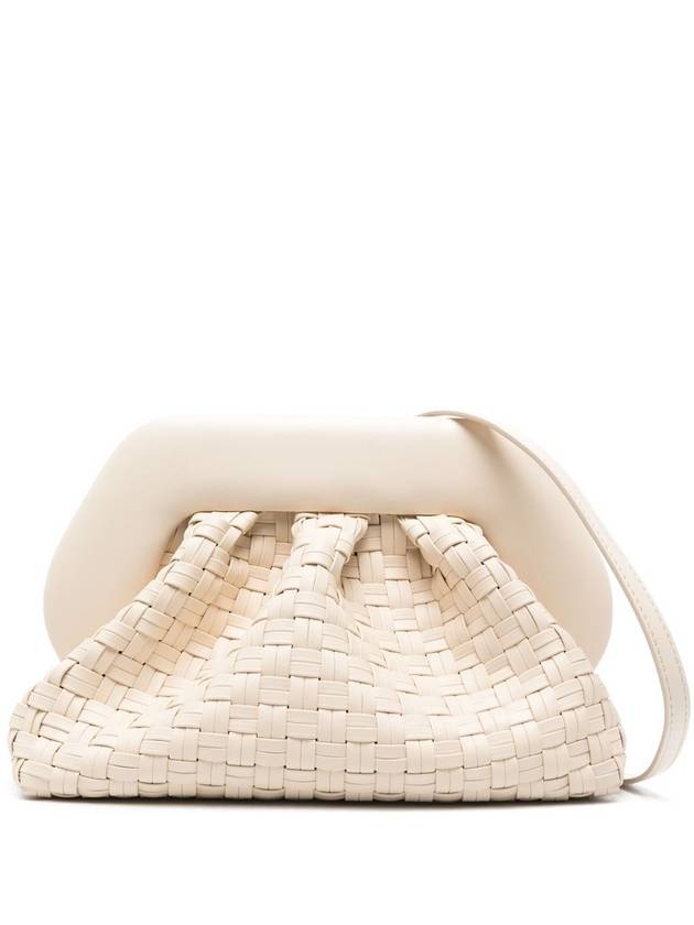 Tia weaved clutch bag - THE MOIRE - BALAAN 1