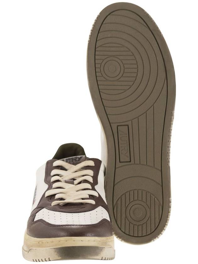 SUPER VINTAGE - Leather Sneakers - AUTRY - BALAAN 5