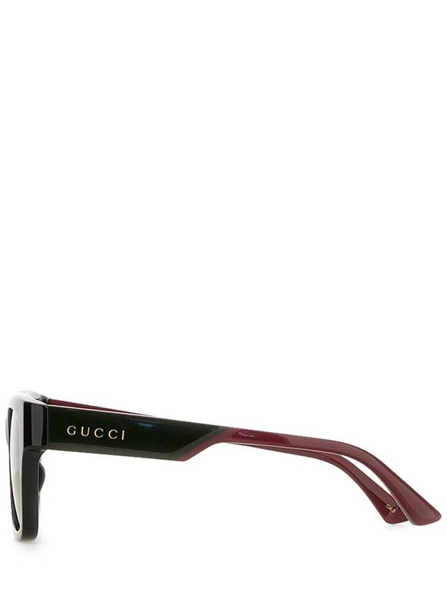 Low Nose Bridge Fit Sunglasses Black - GUCCI - BALAAN 5