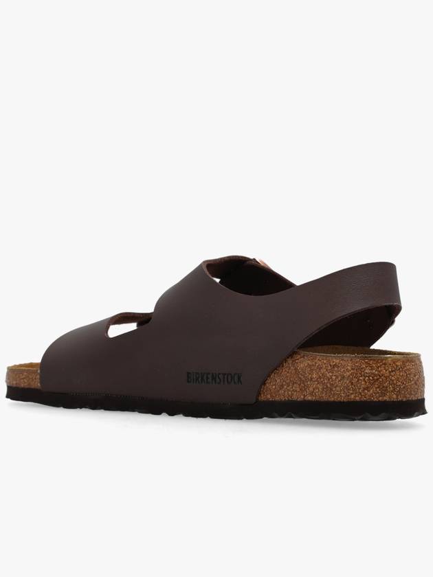 Birkenstock ‘Milano BS’ Sandals, Men's, Brown - BIRKENSTOCK - BALAAN 5