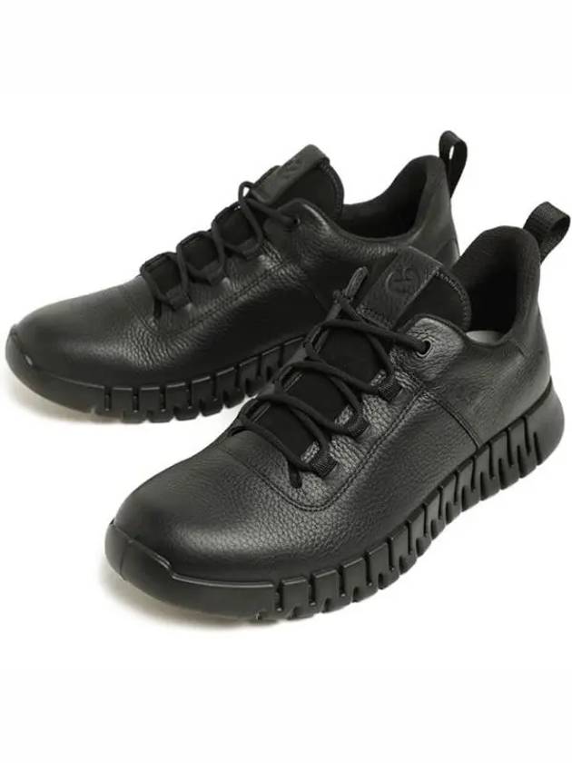 Gruuv Low-Top Sneakers Black - ECCO - BALAAN 2