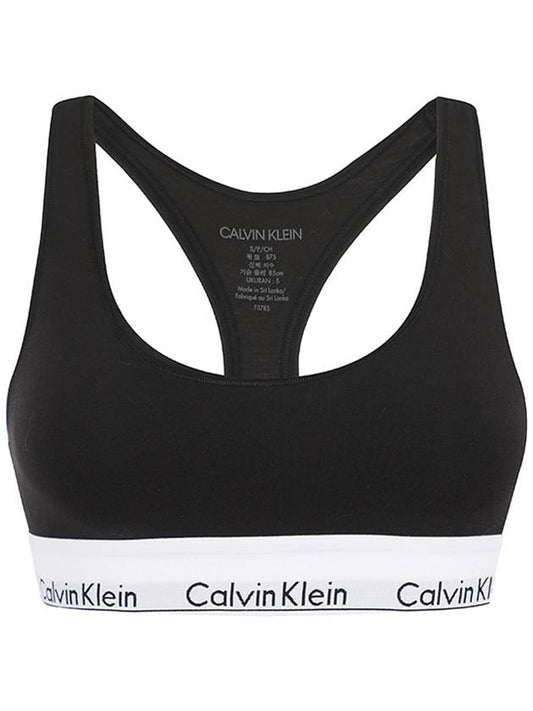 Genuine CK Underwear Bralette Women s F3785E 001 - CALVIN KLEIN - BALAAN 2