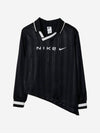 NSW Dry Fit Jacquard Long Sleeve Top Black Light Iron Or Asia - NIKE - BALAAN 1